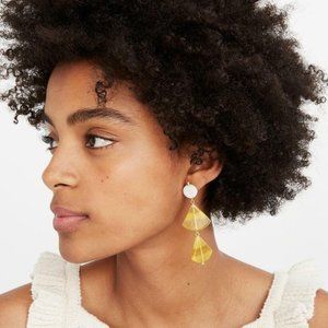 Madewell Resin Triangle Drop Earrings